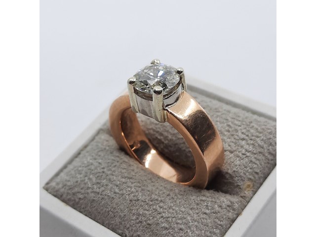 Ring, 14 karaats - afbeelding 5 van  8