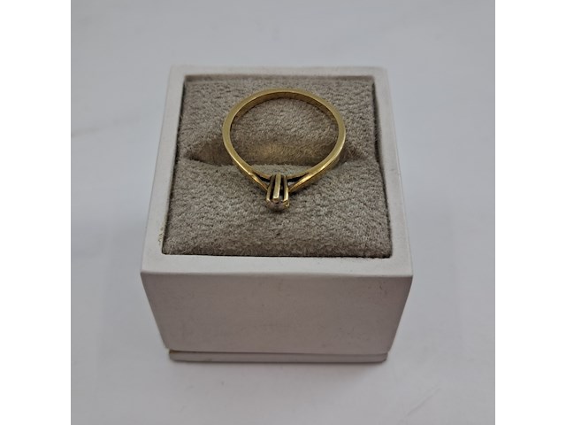 Ring, 14k goud - afbeelding 1 van  5