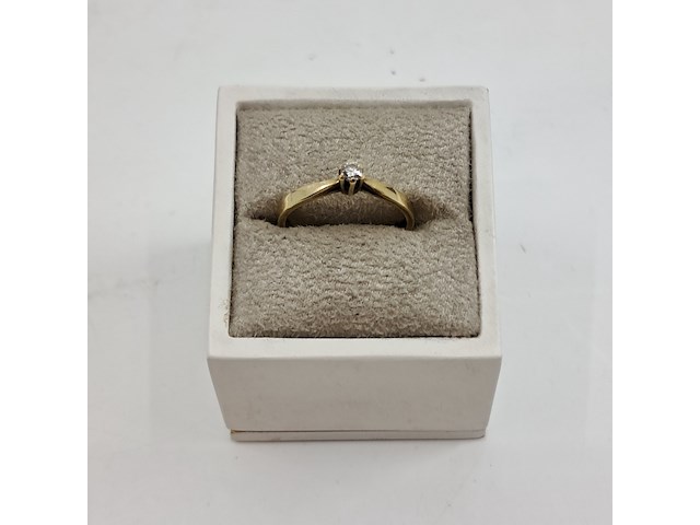Ring, 14k goud - afbeelding 4 van  5