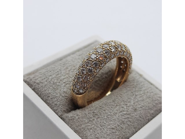 Ring, 18 karaats, cartier, etincelle de cartier - afbeelding 2 van  9