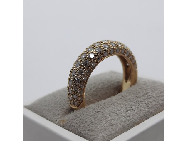 Ring, 18 karaats, cartier, etincelle de cartier - afbeelding 4 van  9