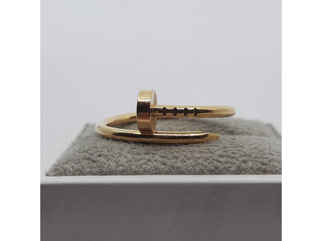 Ring, 18 karaats, cartier, just un clou - afbeelding 6 van  8