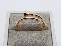 Ring, 18 karaats, cartier, just un clou - afbeelding 1 van  7