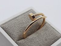 Ring, 18 karaats, cartier, just un clou - afbeelding 2 van  7