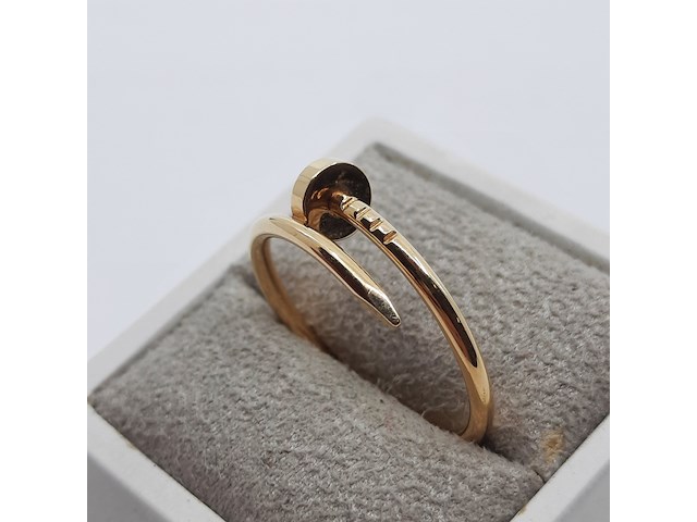 Ring, 18 karaats, cartier, just un clou - afbeelding 3 van  7