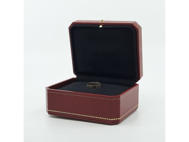 Ring, 18 karaats, cartier, love - afbeelding 2 van  10