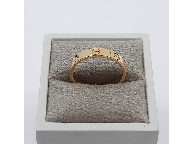 Ring, 18 karaats, cartier, love - afbeelding 1 van  10