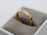 Ring, 18 karaats, cartier, love - afbeelding 3 van  10