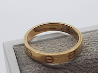 Ring, 18 karaats, cartier, love - afbeelding 10 van  10