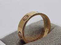 Ring, 18 karaats, cartier, love - afbeelding 4 van  9