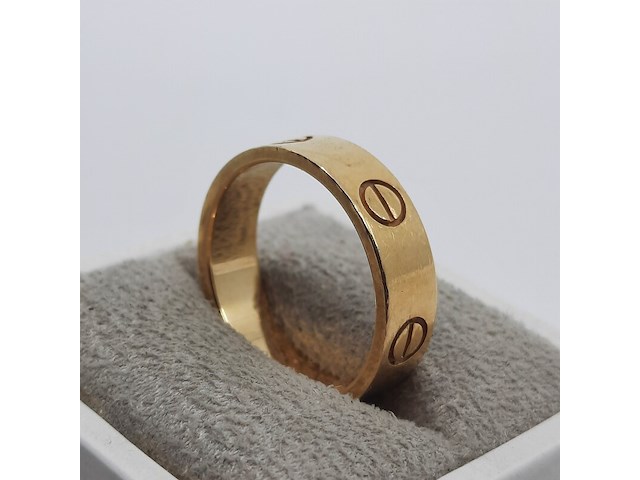 Ring, 18 karaats, cartier, love - afbeelding 5 van  9