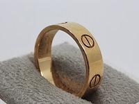 Ring, 18 karaats, cartier, love - afbeelding 5 van  9