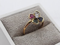 Ring, 18 karaats - afbeelding 3 van  10