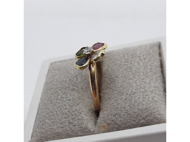 Ring, 18 karaats - afbeelding 7 van  10