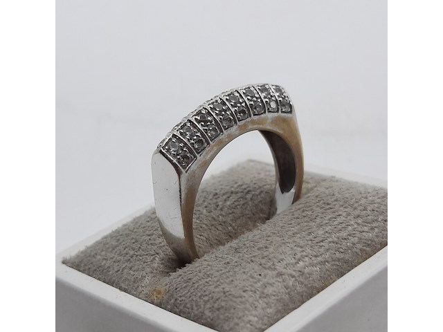 Ring, 18 karaats - afbeelding 5 van  10