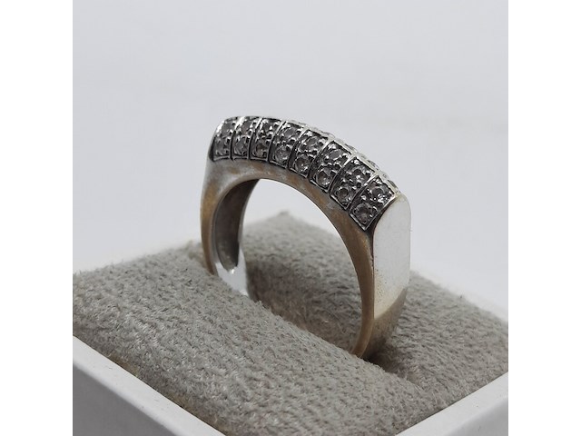 Ring, 18 karaats - afbeelding 6 van  10