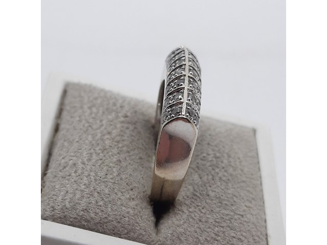 Ring, 18 karaats - afbeelding 7 van  10