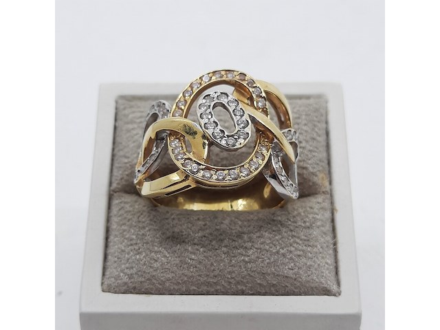 Ring, 18 karaats - afbeelding 1 van  10