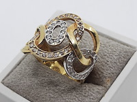 Ring, 18 karaats - afbeelding 3 van  10