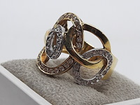 Ring, 18 karaats - afbeelding 9 van  10