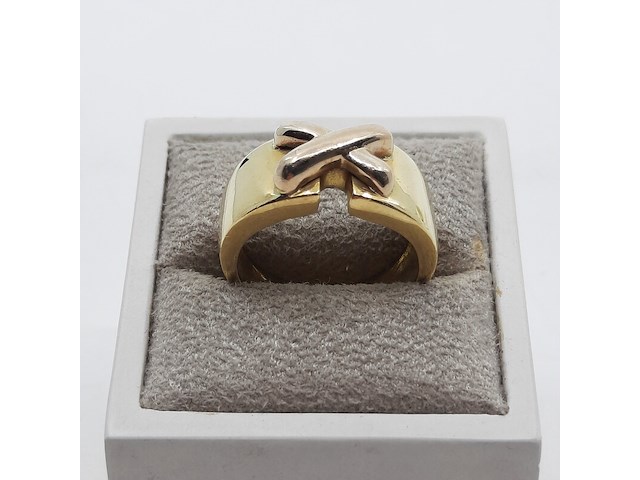 Ring, 18 karaats - afbeelding 1 van  9