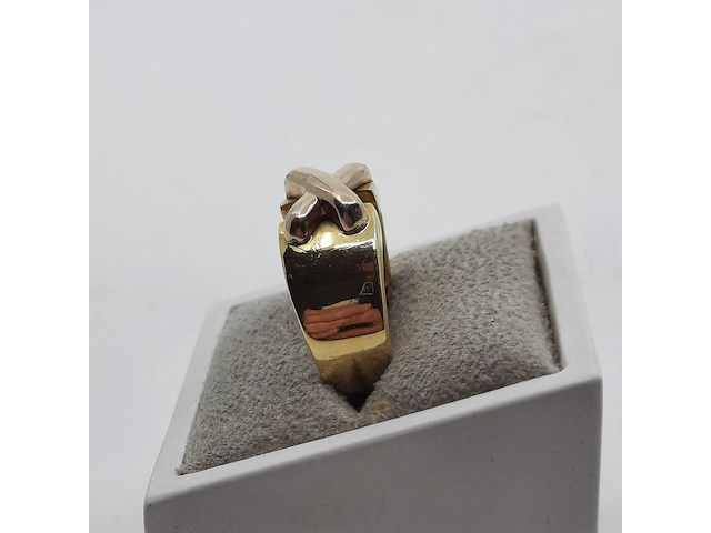 Ring, 18 karaats - afbeelding 3 van  9
