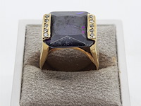 Ring, 18 karaats - afbeelding 1 van  8