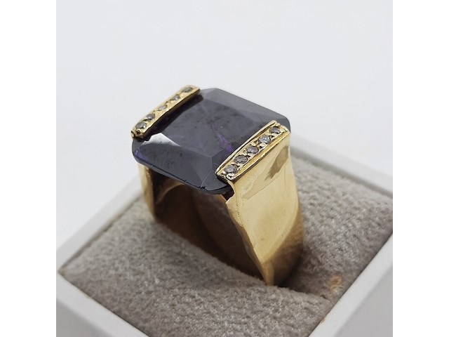 Ring, 18 karaats - afbeelding 5 van  8