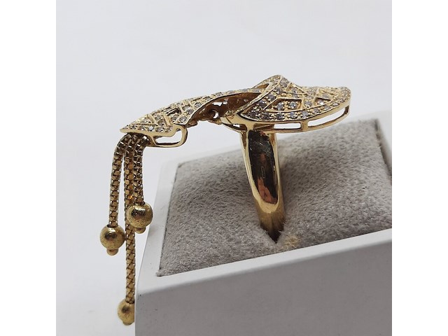 Ring, 18 karaats - afbeelding 3 van  8