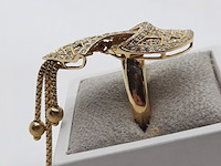 Ring, 18 karaats - afbeelding 3 van  8