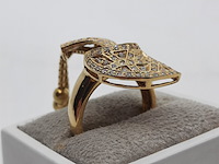 Ring, 18 karaats - afbeelding 4 van  8