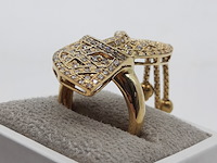 Ring, 18 karaats - afbeelding 5 van  8