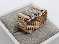 Ring, 18 karaats - afbeelding 2 van  8