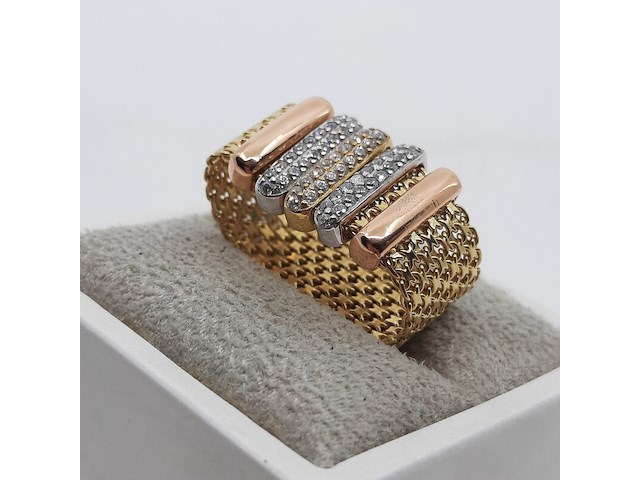 Ring, 18 karaats - afbeelding 3 van  8