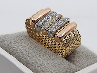 Ring, 18 karaats - afbeelding 3 van  8