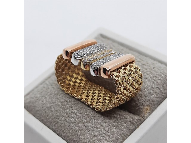 Ring, 18 karaats - afbeelding 6 van  8