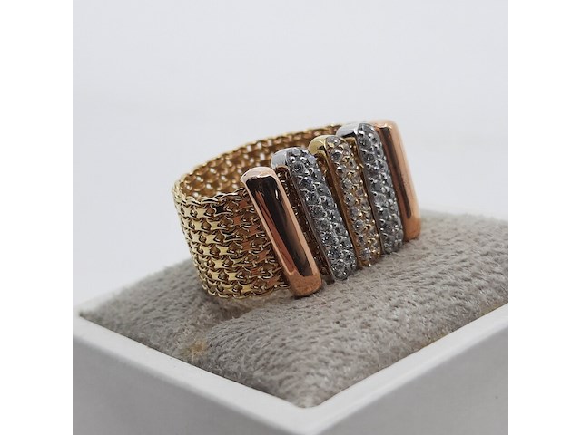 Ring, 18 karaats - afbeelding 8 van  8