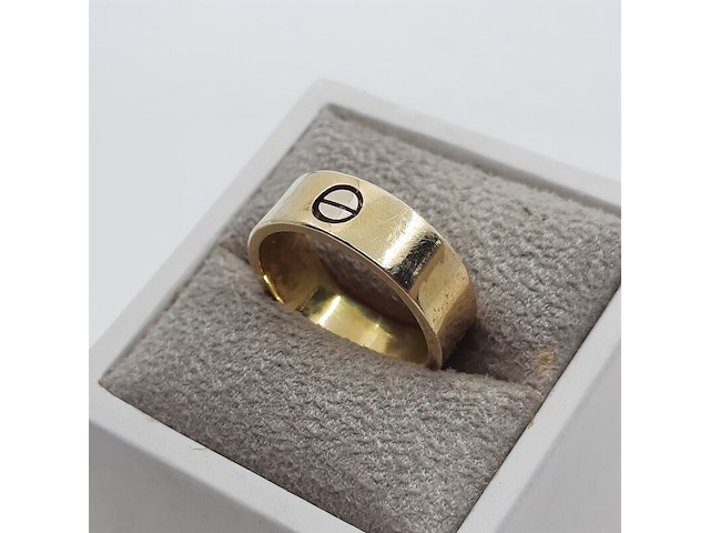 Ring, 18 karaats - afbeelding 2 van  8