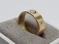 Ring, 18 karaats - afbeelding 4 van  8