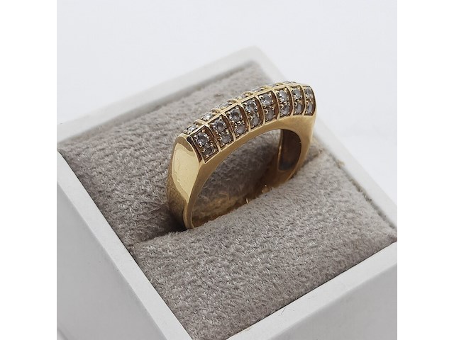 Ring, 18 karaats - afbeelding 2 van  8