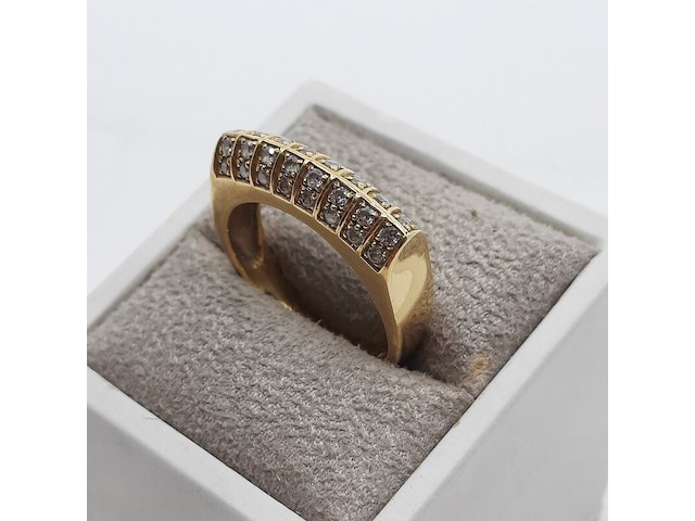 Ring, 18 karaats - afbeelding 3 van  8