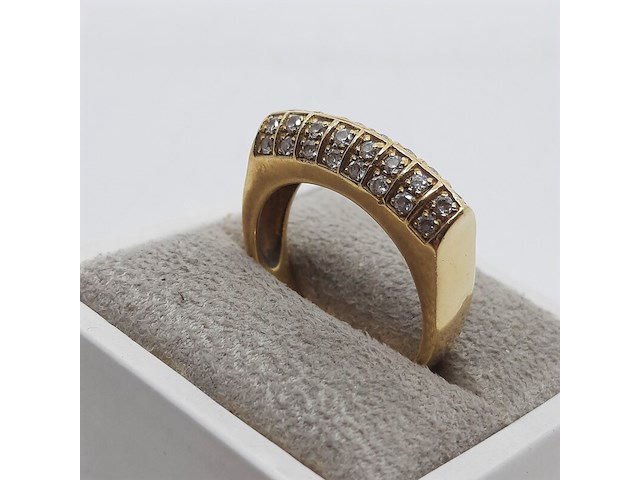 Ring, 18 karaats - afbeelding 5 van  8