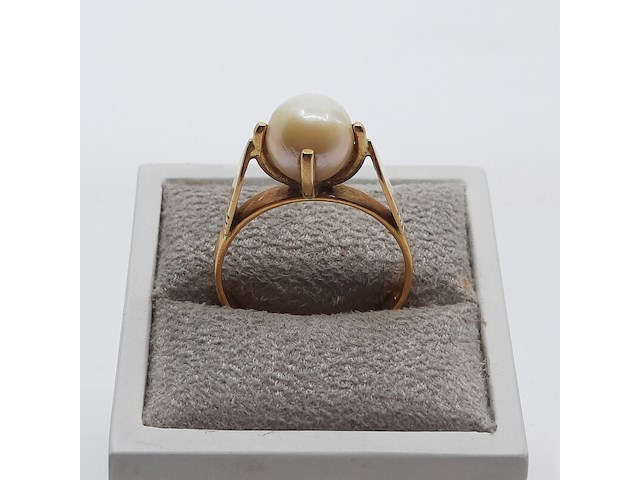 Ring, 18 karaats - afbeelding 1 van  8