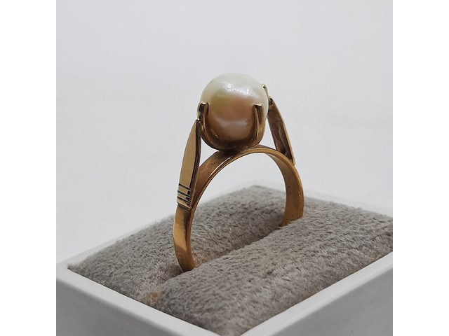 Ring, 18 karaats - afbeelding 4 van  8