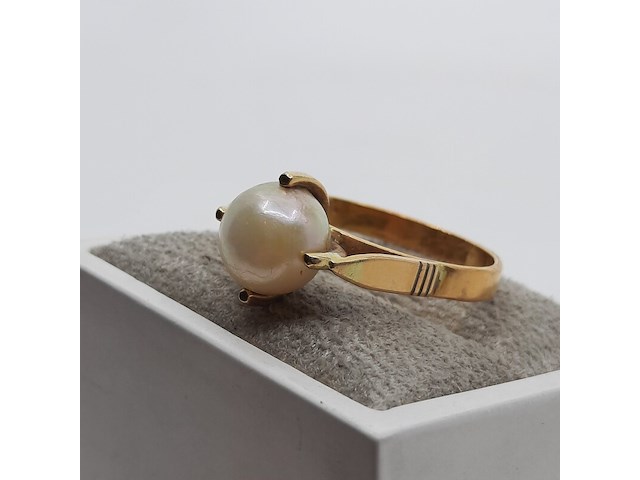 Ring, 18 karaats - afbeelding 6 van  8