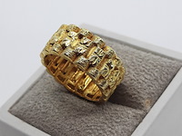 Ring, 18 karaats - afbeelding 2 van  8