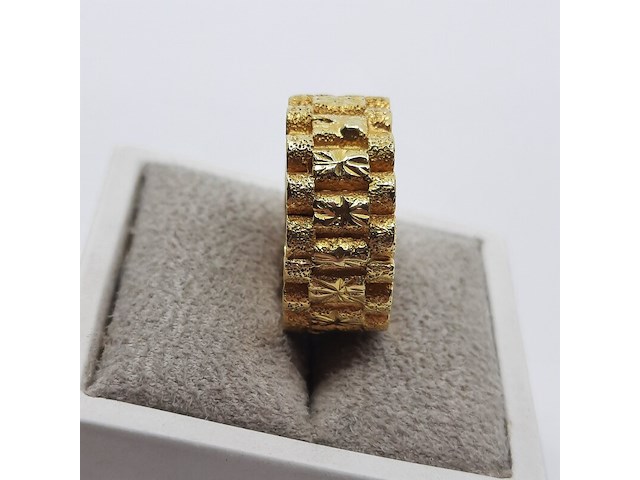 Ring, 18 karaats - afbeelding 4 van  8