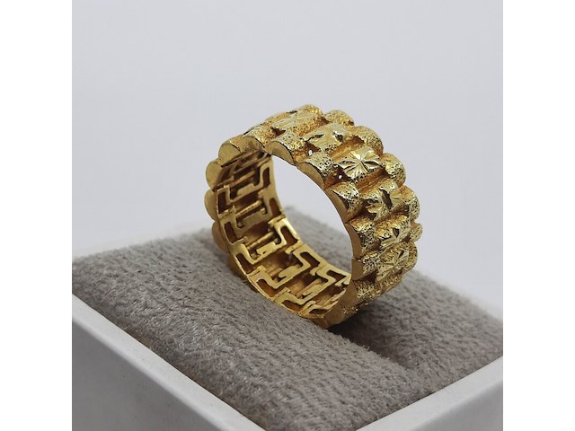 Ring, 18 karaats - afbeelding 5 van  8