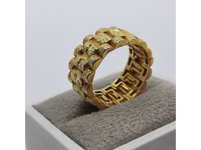 Ring, 18 karaats - afbeelding 6 van  8