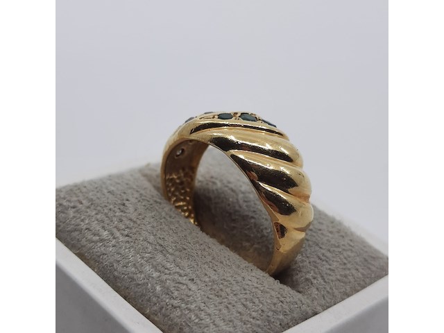 Ring, 18 karaats - afbeelding 4 van  8